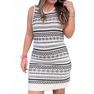 NEW BAEVELY BY WELLMADE rock that bod bodycon dress in white/black